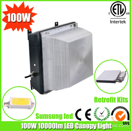 3 Years Warranty Samsung 100W IP65 LED Parking Lot Light